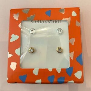 Brand new Stella and dot stud earrings 2 pack